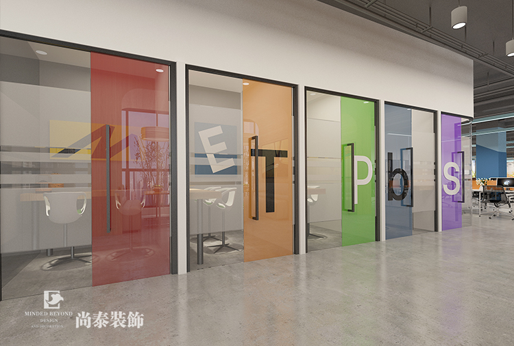  深圳市南山深圳灣生態(tài)園太平洋電信集團辦公室裝修設計