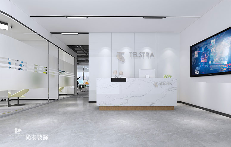  深圳市南山深圳灣生態(tài)園太平洋電信集團辦公室裝修設計