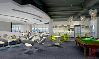 電商行業(yè)辦公新格局！尚泰裝飾為卷皮網(wǎng)打造貼近生活的辦公空間