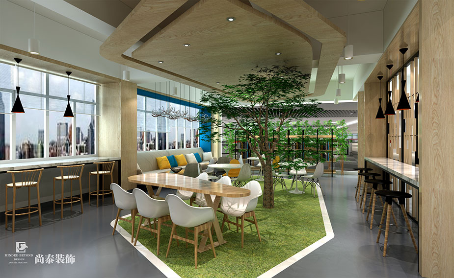 深圳龍華夢麗園工業(yè)區(qū)攝影器材公司辦公室設(shè)計(jì) 