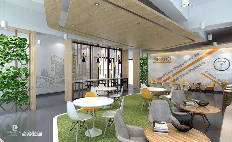 深圳龍華夢麗園工業(yè)區(qū)攝影器材公司辦公室設(shè)計(jì) 