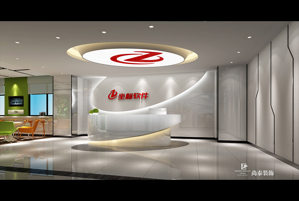 深圳福田國(guó)際文化大廈互聯(lián)網(wǎng)科技辦公室設(shè)計(jì)效果圖 