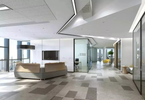 裝修材料 | 辦公室看世界杯隨意打滾，亞麻地板了解一下