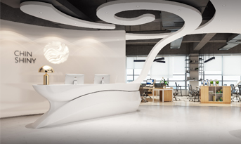 輕奢尼辦公空間裝修設(shè)計(jì)，讓輕奢主義充滿空間