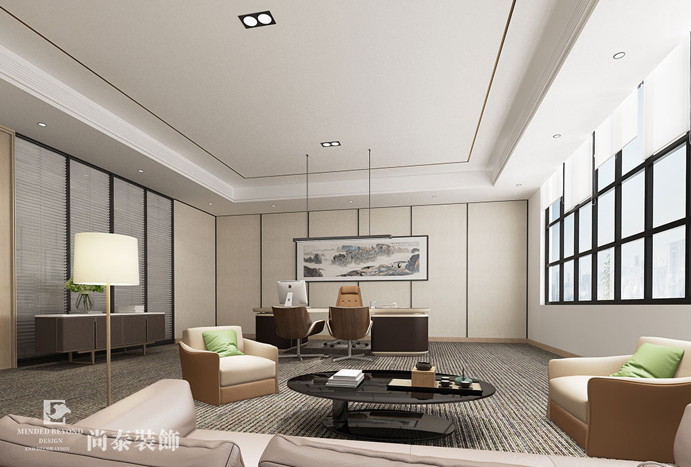 深圳龍華富安娜工業(yè)園國家高新技術企業(yè)辦公樓裝修設計