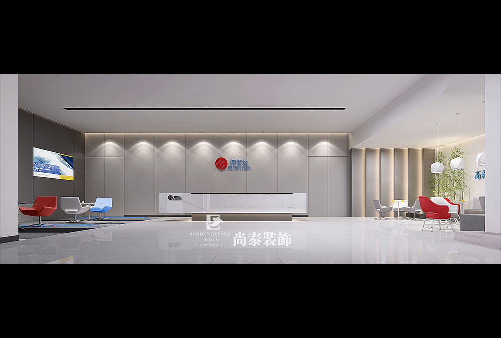 深圳龍華富安娜工業(yè)園國家高新技術企業(yè)辦公樓裝修設計