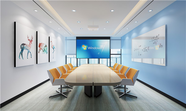 辦公室會議室設計效果圖