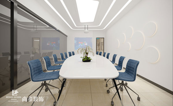 化妝品公司會議室裝修效果圖