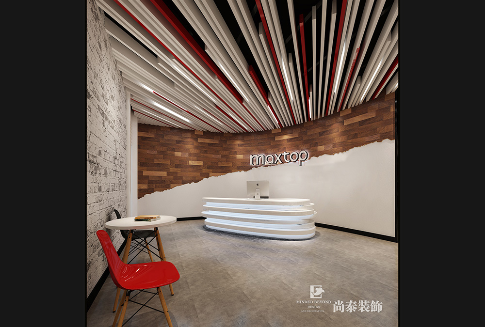 深圳寶安華源科技創(chuàng)新園數(shù)碼公司空間裝修設(shè)計 