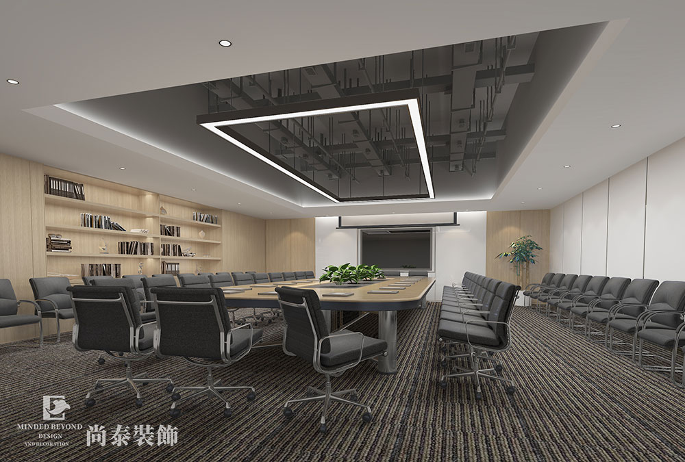 辦公室照明設計效果圖