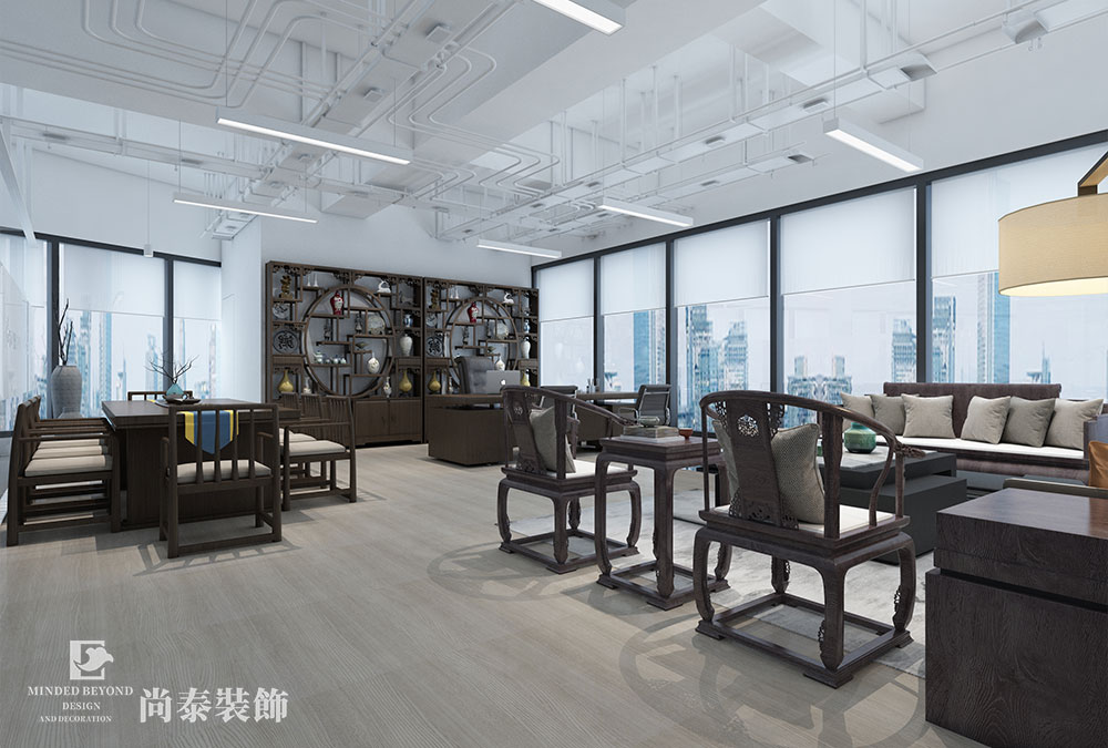 深圳南山智園智能科技公司空間裝修效果圖