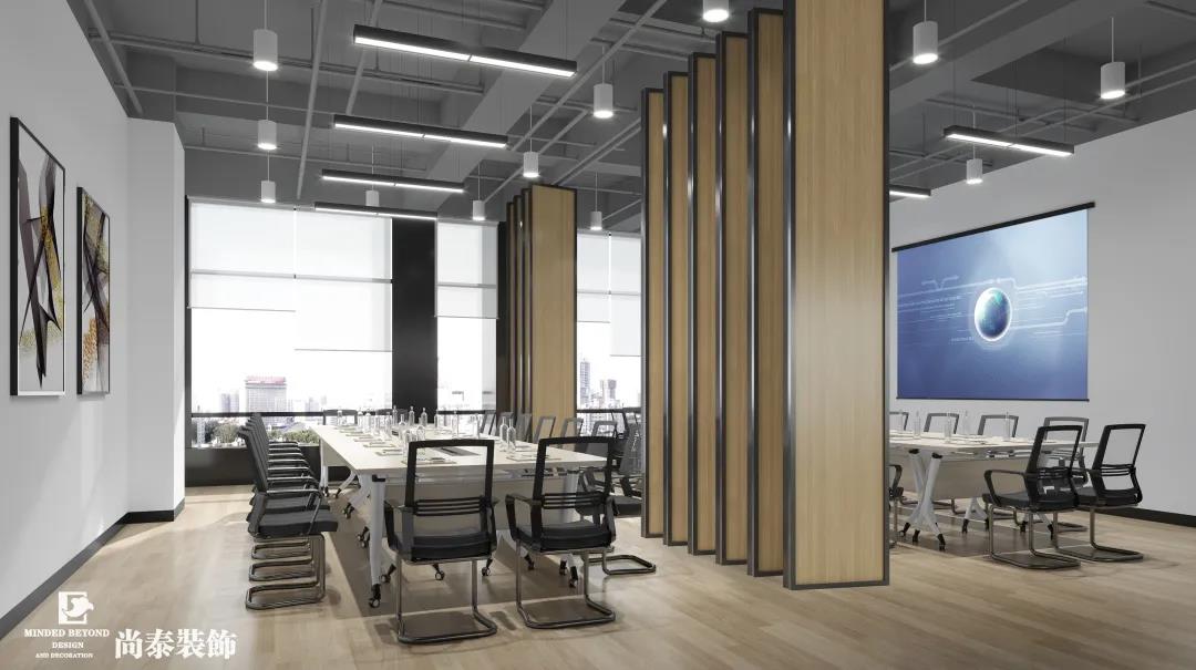 直播帶貨公司辦公室會議室裝修效果圖