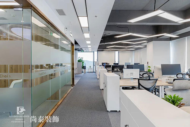 嘉舟科技辦公室裝修效果圖