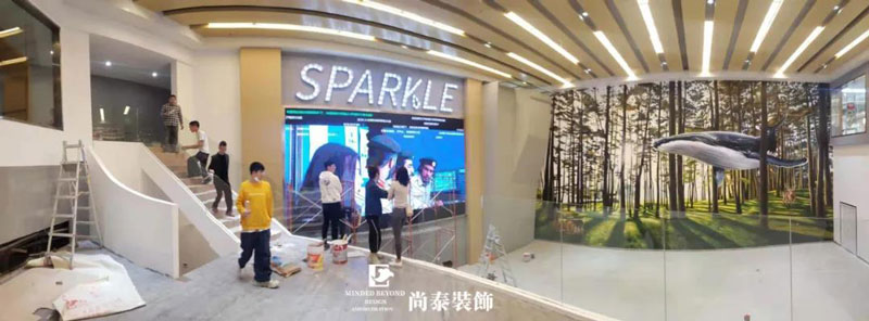 芝麻健身投資中心裝修圖