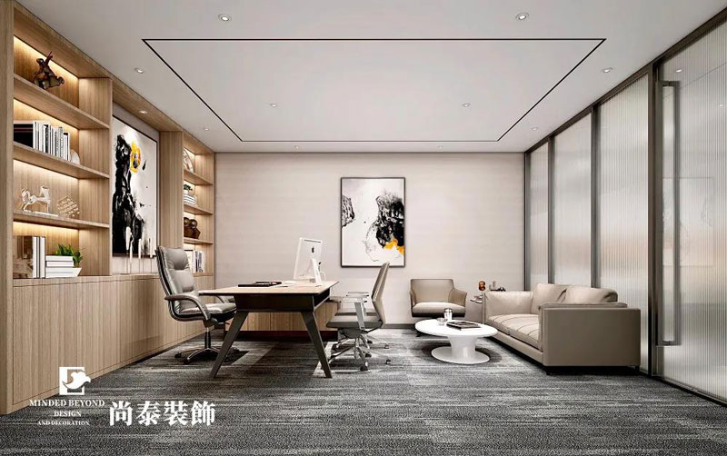 優(yōu)車庫網(wǎng)絡(luò)經(jīng)理辦公室裝修效果圖