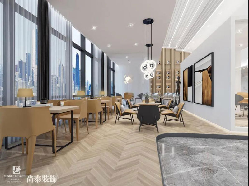 淘樂網(wǎng)絡(luò)辦公室裝修效果圖片