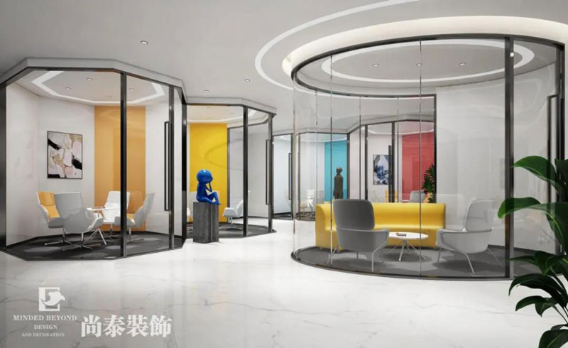 深海精密辦公室裝修效果圖