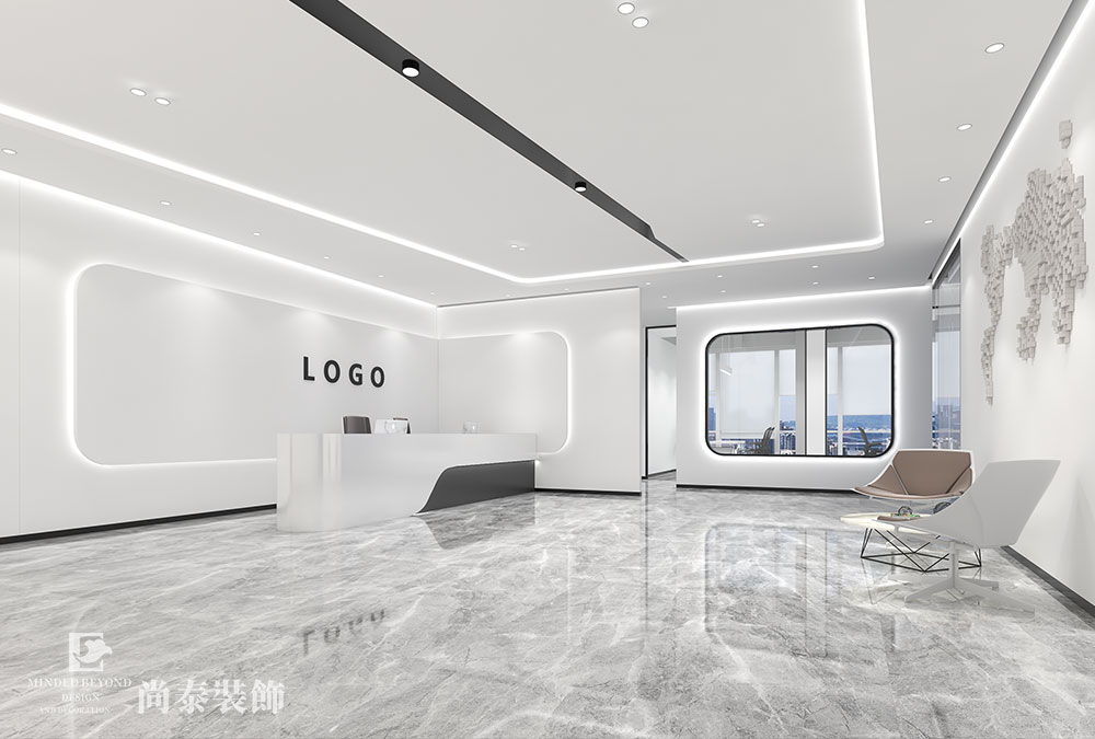 深圳龍崗寶能智創(chuàng)谷新供應鏈管理公司辦公室裝修設計