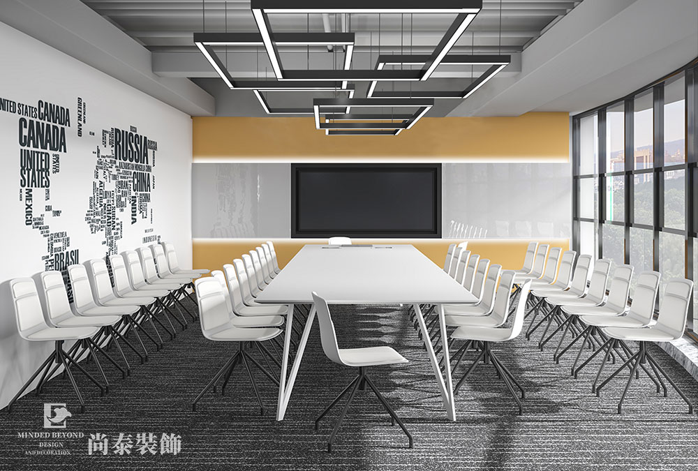 深圳龍崗寶能智創(chuàng)谷新供應鏈管理公司辦公室裝修設計