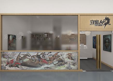 深圳南山桌游店商業(yè)空間裝修設(shè)計(jì)