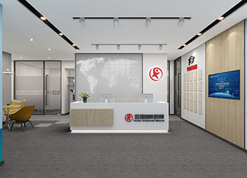 深圳福田中心區(qū)培訓(xùn)機(jī)構(gòu)辦公室裝修效果圖