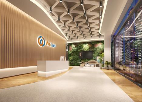 深圳前?；鹦℃?zhèn)金融科技公司辦公室設(shè)計(jì)效果圖 