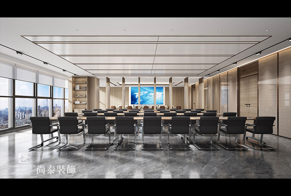 深圳灣科技生態(tài)園金融央企辦公室裝修設計