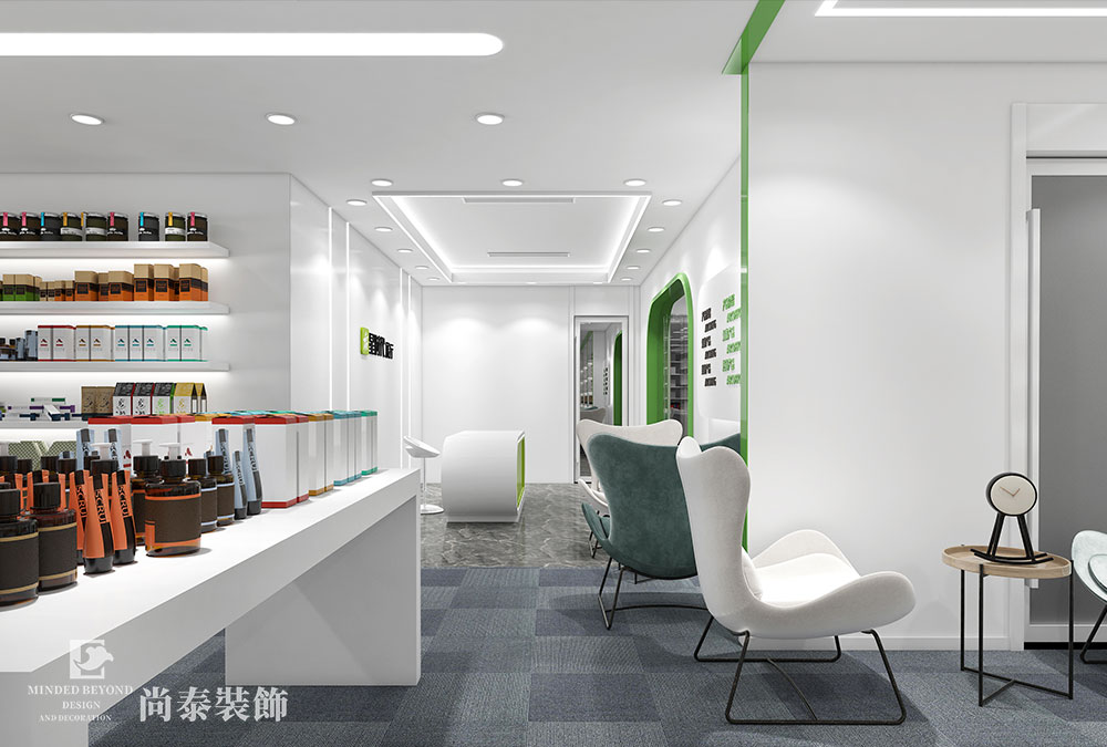 深圳南山華僑城汽車(chē)管理公司辦公室直播間裝修設(shè)計(jì) 