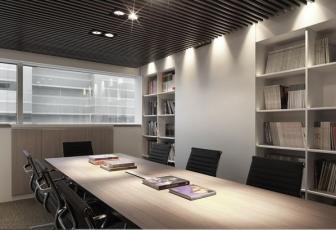 ?裝修效果圖：時(shí)尚俐落的工作空間，讓工作更加事半功倍