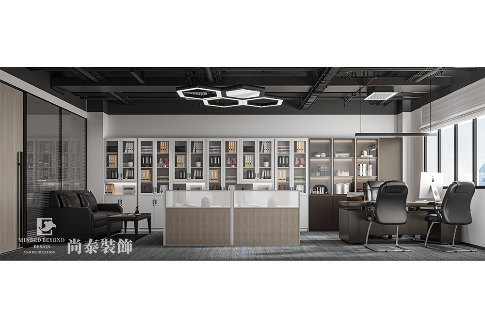 辦公樓裝修：600平米深圳智能穿戴科技公司辦公室設(shè)計裝修