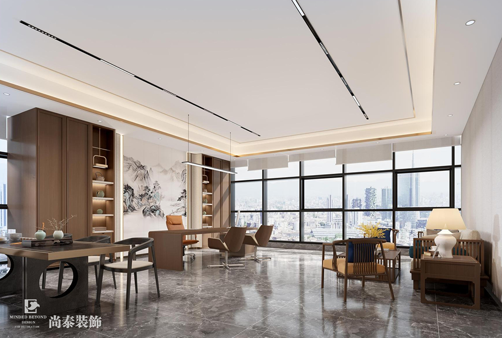 東莞天安深創(chuàng)谷3800平米廠房辦公室裝修設(shè)計(jì)案例