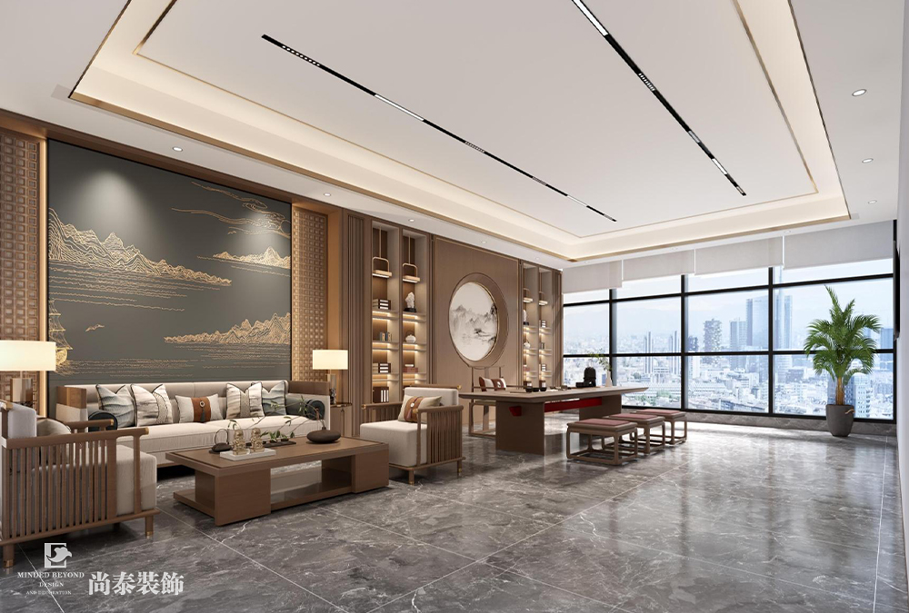 東莞天安深創(chuàng)谷3800平米廠房辦公室裝修設(shè)計(jì)案例