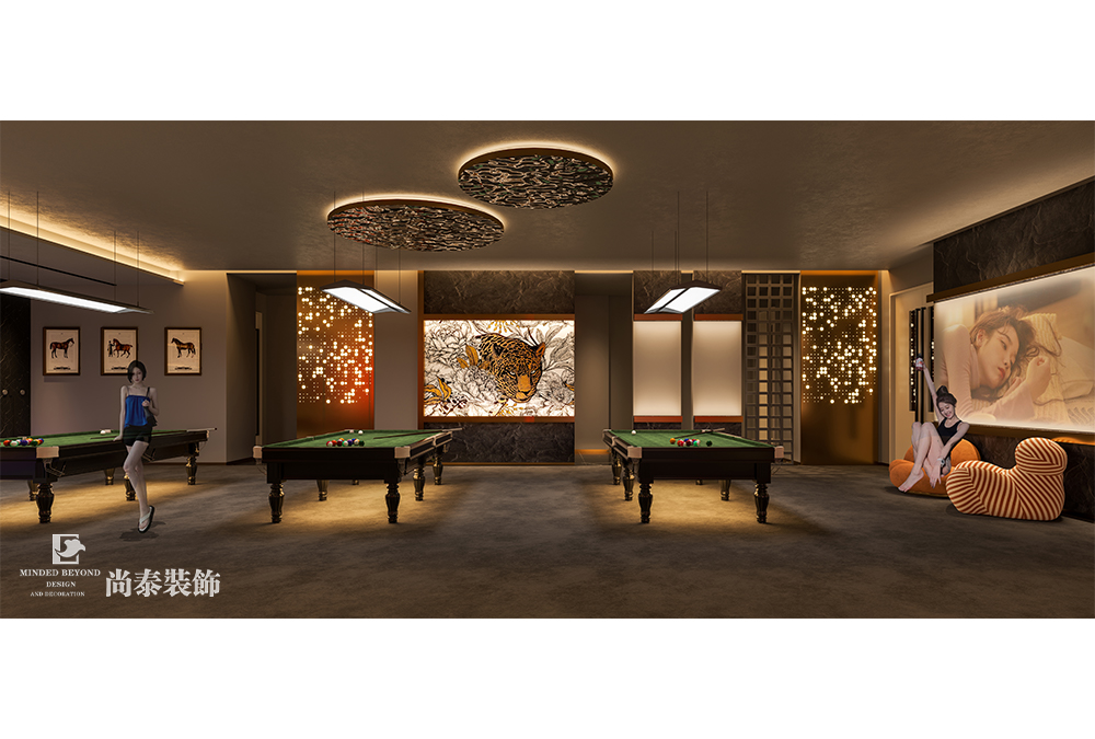 小酒吧設計,臺球廳設計
