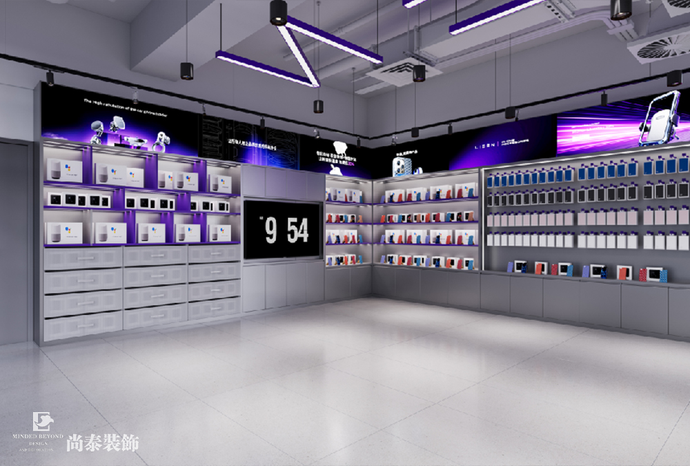 辦公室裝修設(shè)計(jì)：1200平米智能科技公司深圳寫字樓辦公室裝修設(shè)計(jì)案例