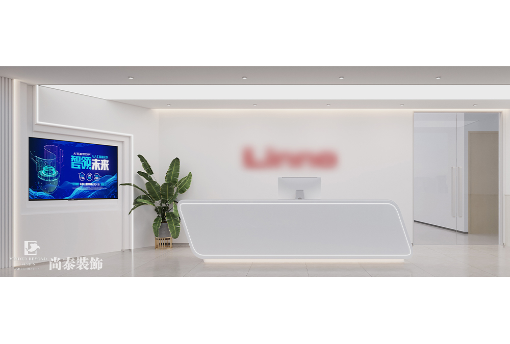 辦公室設(shè)計(jì)：深圳汽車用品公司萬(wàn)融大廈700平米辦公室裝修設(shè)計(jì)案例