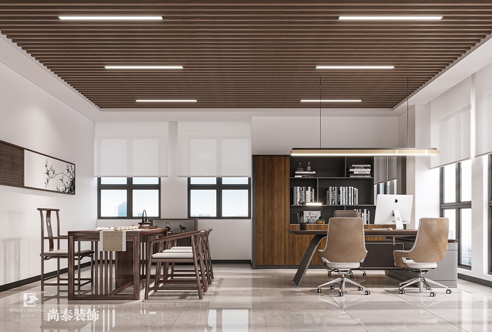 深圳龍崗辦公室設計案例：250平米機械電子公司