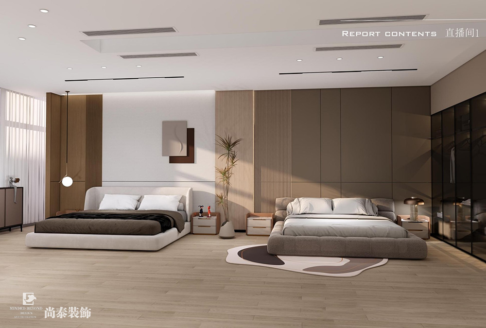 深圳龍崗仁恒夢公園寫字樓1200平米辦公室裝修設(shè)計案例