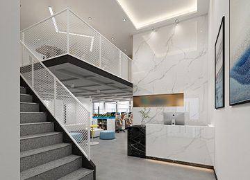 深圳南山方大城寫(xiě)字樓700平米科技公司辦公室裝修設(shè)計(jì)案例