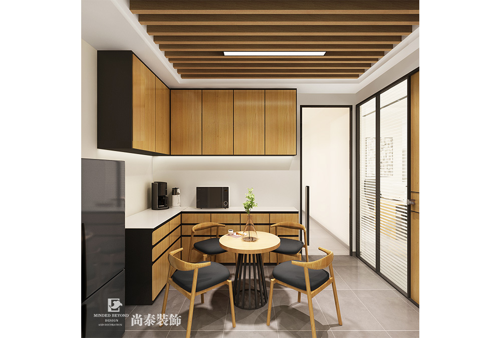 深圳南山智谷200平米電子電商公司寫字樓辦公室裝修設計案例