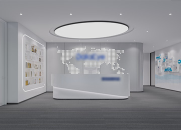 深圳南山軟件產(chǎn)業(yè)基地?cái)?shù)字營(yíng)銷(xiāo)公司420平米辦公室裝修設(shè)計(jì)案例