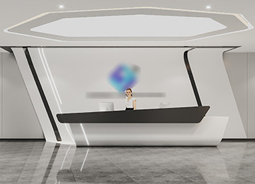 2100平米芯片研發(fā)設(shè)計(jì)公司深圳南山同方信息港寫(xiě)字樓辦公室裝修設(shè)計(jì)