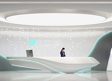 700平米信息科技公司深圳南山陽(yáng)光保險(xiǎn)大廈寫(xiě)字樓辦公室裝修設(shè)計(jì)案例