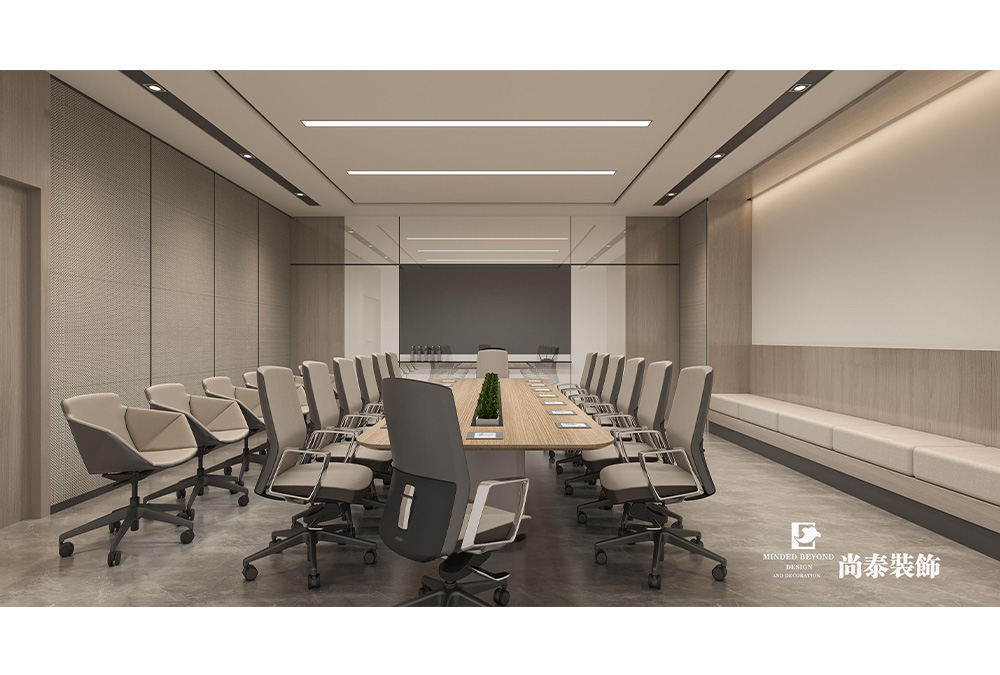 350平米環(huán)保節(jié)能科技公司深圳南山智谷寫字樓辦公室裝修設(shè)計